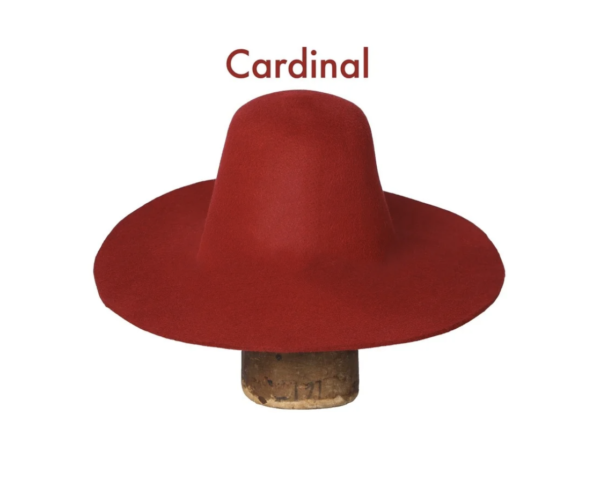 Cardinal Felt Hat